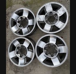 4 —- 16x7.5 6x139.7 6x5.5 Stock Fj Cruiser Lexus TRD Tacoma Lexus GX470 4Runner Yukon Tahoe Tundra Rims Wheels!!!!!!!!!!!!!
