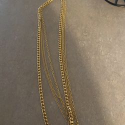 Gold Vintage Necklace 