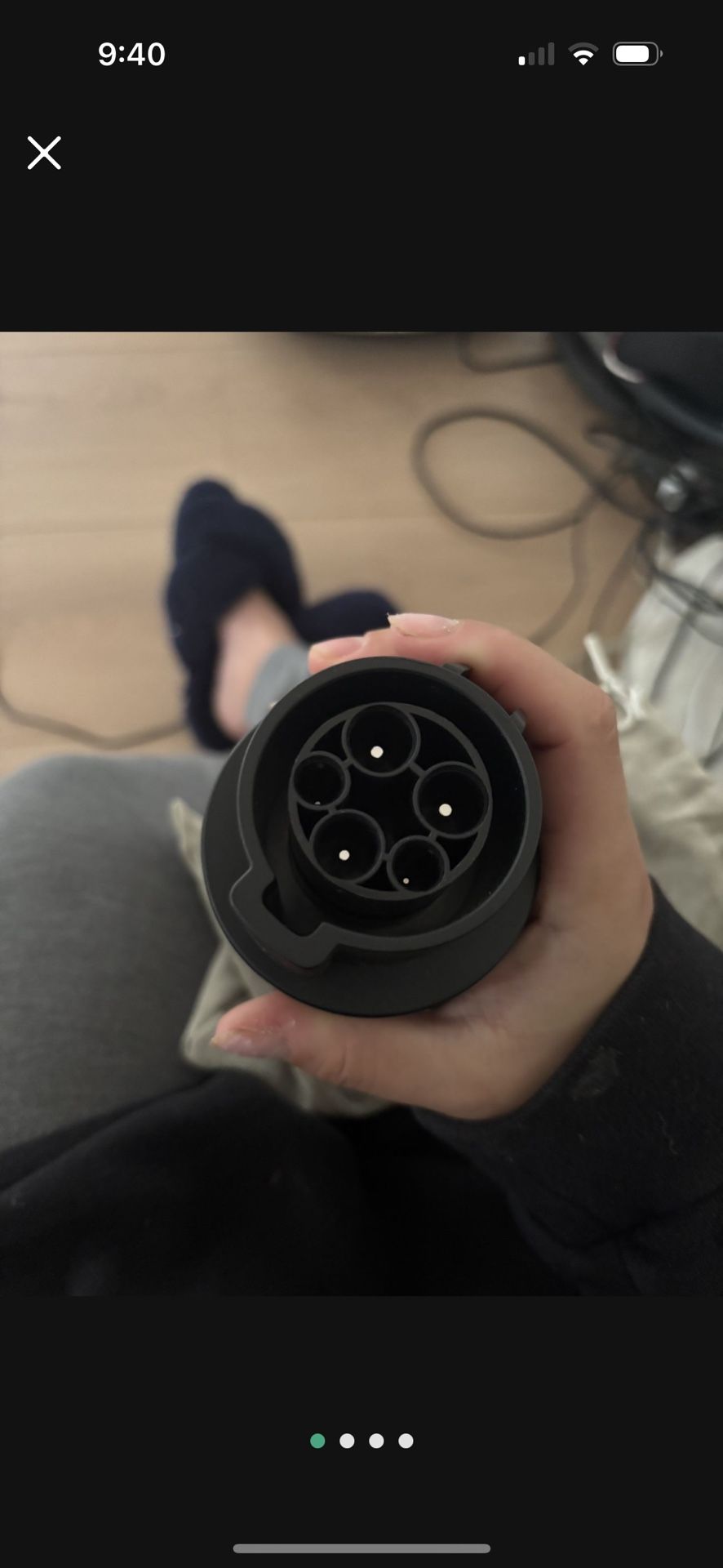 LOW PRICE MOVING- EV CHARGING CONNECTOR 