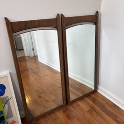 Pair Of Antique Mirrors
