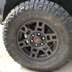 Toyota Tundra Rims 4runner Sequoia Land Cruiser Fj Cruiser Tacoma Wheels Trd Pro Style Rims 
