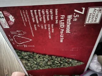7.5ft Elegant Realistic Pre-decorated Xmas Tree