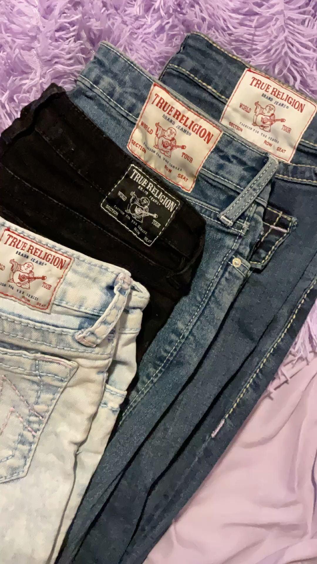4 Pairs Tru Religion
