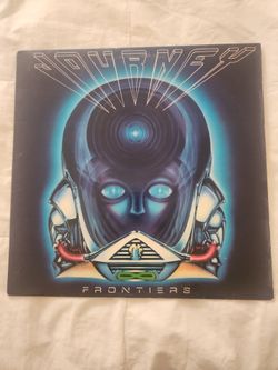 Journey Frontiers Vinyl Record -- Never Played Display item.  Cover Has Wear