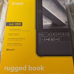 ZAGG Rugged Book iPad Case with Detachable Magnetic-Hinged Keyboard