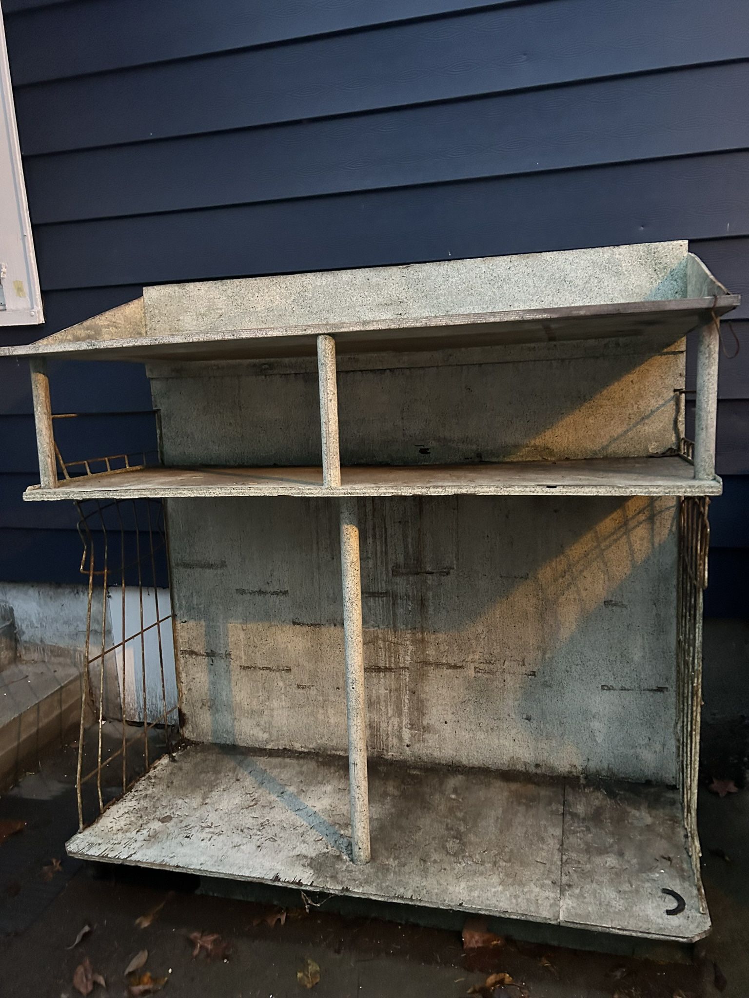 Very Sturdy Garage Or Outdoor Shelving