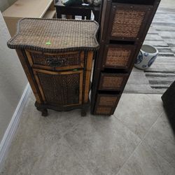 🧺 Wicker-Style Storage Duo – $145 for Both (Sun Lakes)
