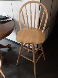 Wooden Bar Stool