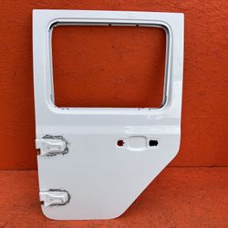 2018 - 2024 Jeep Wrangler JL Gladiator Left Driver Side Rear Door Shell OEM