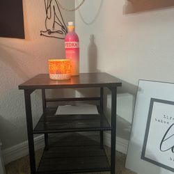 Black Side tables set of two