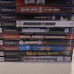 Various PS2 Games