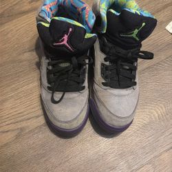 Jordan 5 Bel Air Size 6.5 Youth Missing Insole 