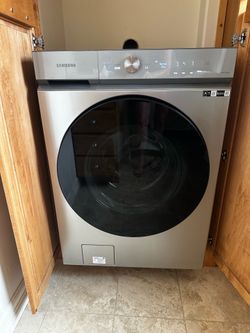 Samsung SmartThings Front Load Washer & Electric Dryer Set – $900 OBO