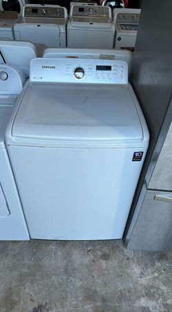 Samsung White Top Load Washer - Large Capacity