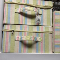 Zipper Storage Boxes