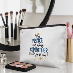 Every Prince Needs a Fairy Godmother Makeup Bag 