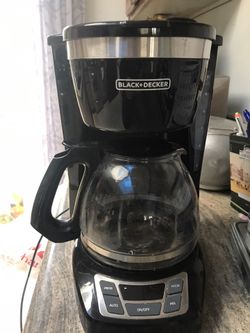 Black & Decker coffee maker