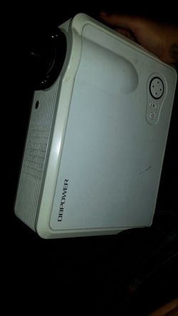 DBPOWER Projector – HDMI/USB/VGA – White