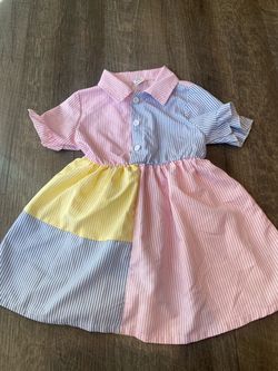 Girls striped dress size 18/24 months by SHEIN #20