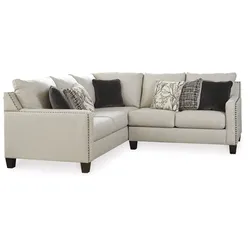 Hallenberg 2-Piece Sectional Red-Hot Clearance