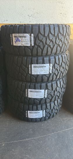 New 35/12.50/20Terra Force mt tires