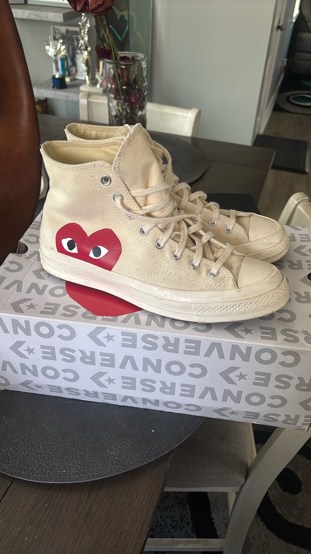 comme Des Garcons Converses
