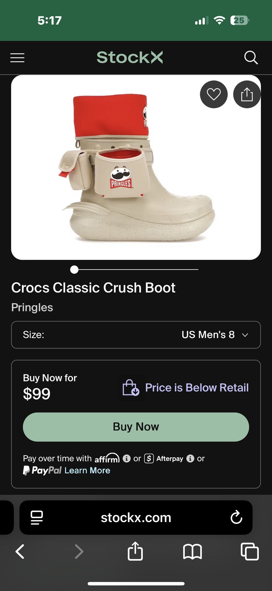 Crocs Classic Crush Boot