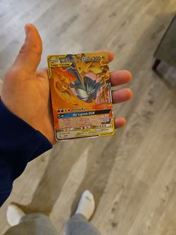 Moltres Articuno Zaptos Gx Pokemon Card 