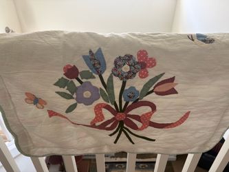 Vintage Quilted Blanket & 2 pillow Shams