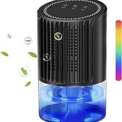 Dehumidifiers for Home - 35oz Bathroom Dehumidifier Portable Small Dehumidifier with Auto Defrost Function,2 Working Modes,Smart Auto-Off,Ultra Quiet 