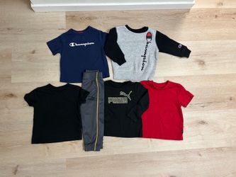 Boys 2T clothes! Puma, champion, and Lee