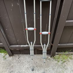 Crutches! Used For One Day
