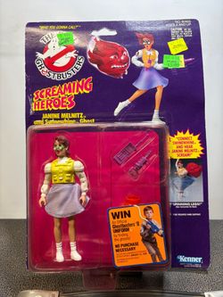 Ghostbusters Screaming Heroes Janine Melnitz Action Figure
