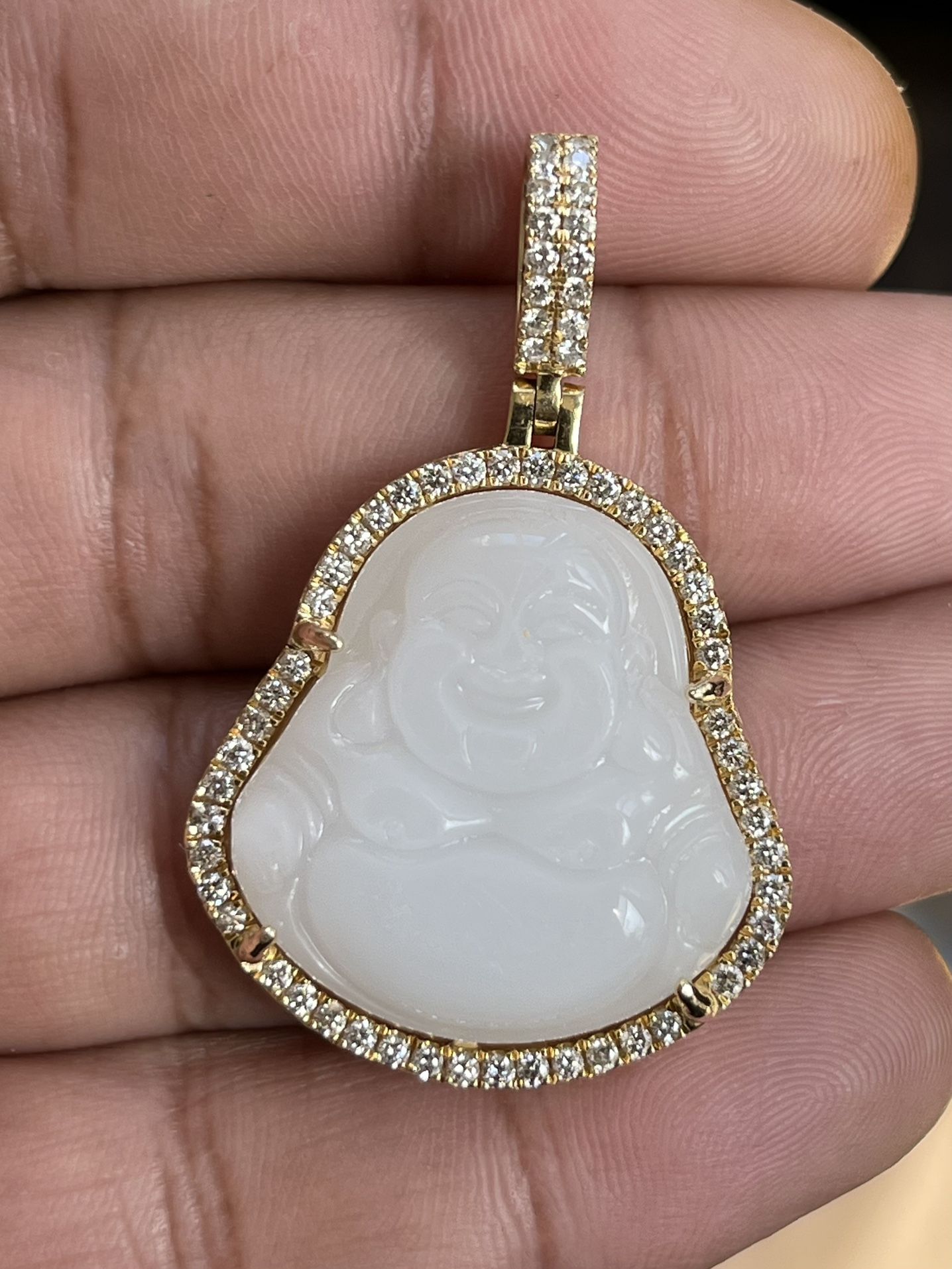 14K Diamond Pendant