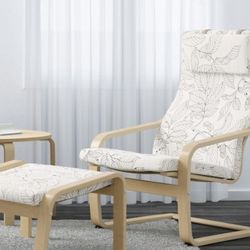 Chair with a footrest from IKEA