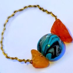 Atlantic Sunset Wired Ring