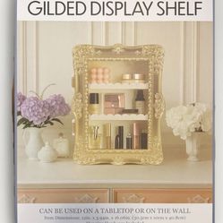 Room 2 Room Gilded Display Shelf  Viral In Hand!