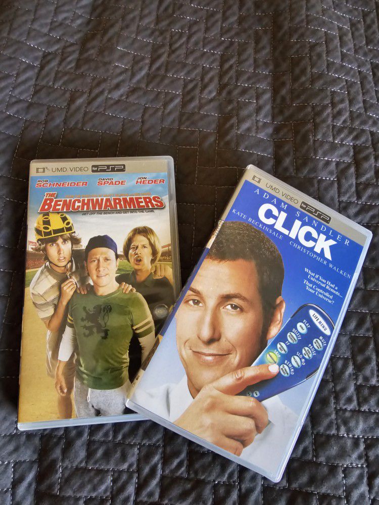 PSP The Benchwarmers And Click Movie