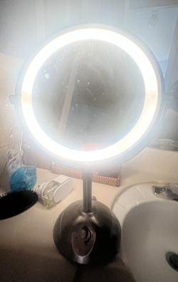 Magnifying Double Sided Vanity Mirror 