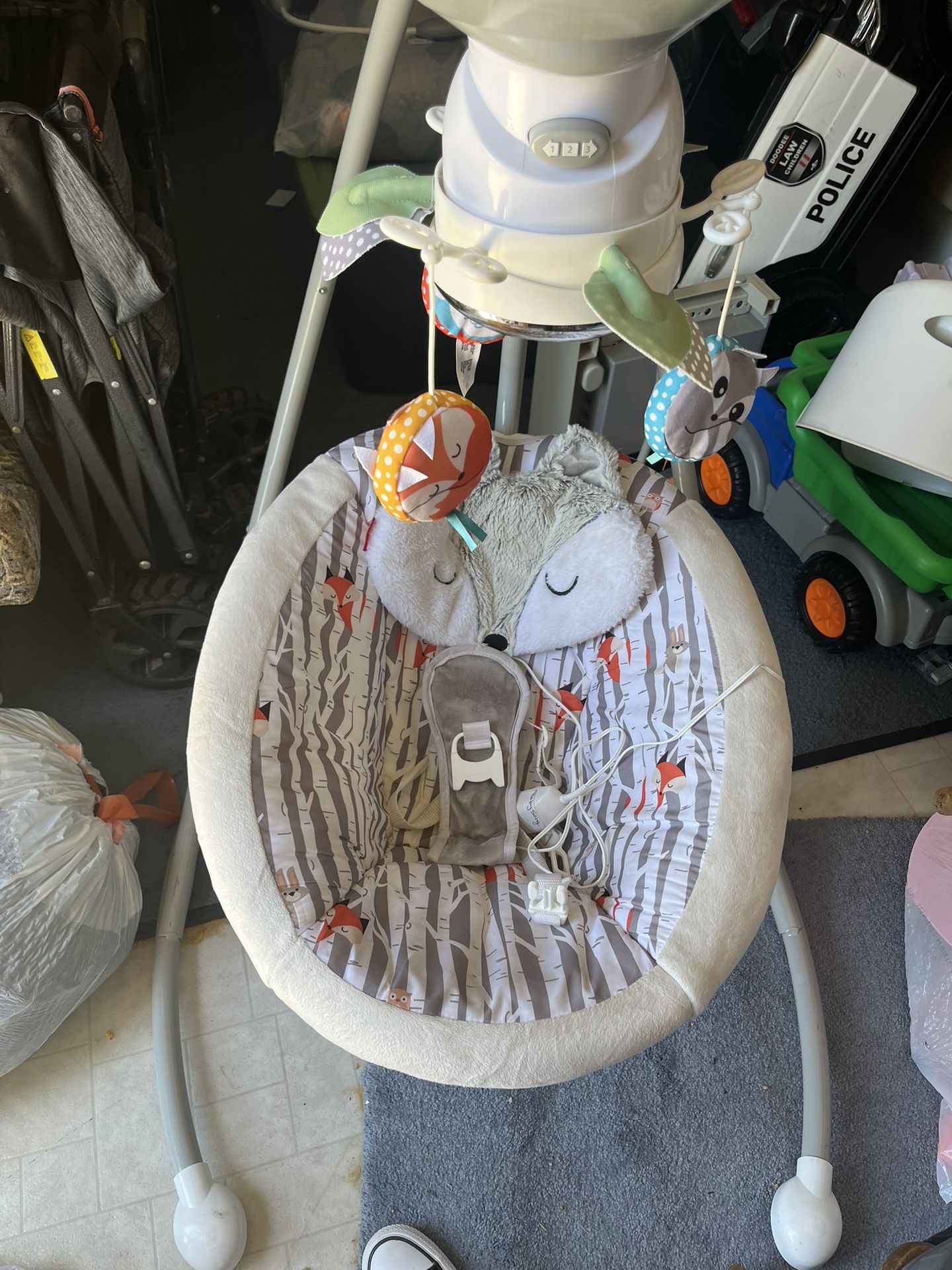Fisher Price Fox Swing & Sit Me Up