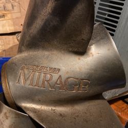 Quicksilver Mirage Three Bladed Props