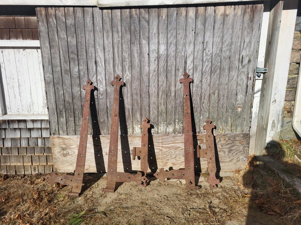 1800S Massive Castle Door Hinges