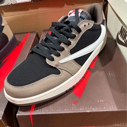 Jordan mocha Travis low men’s 9,10