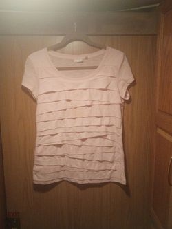 DKNY Pleated T-Shirt