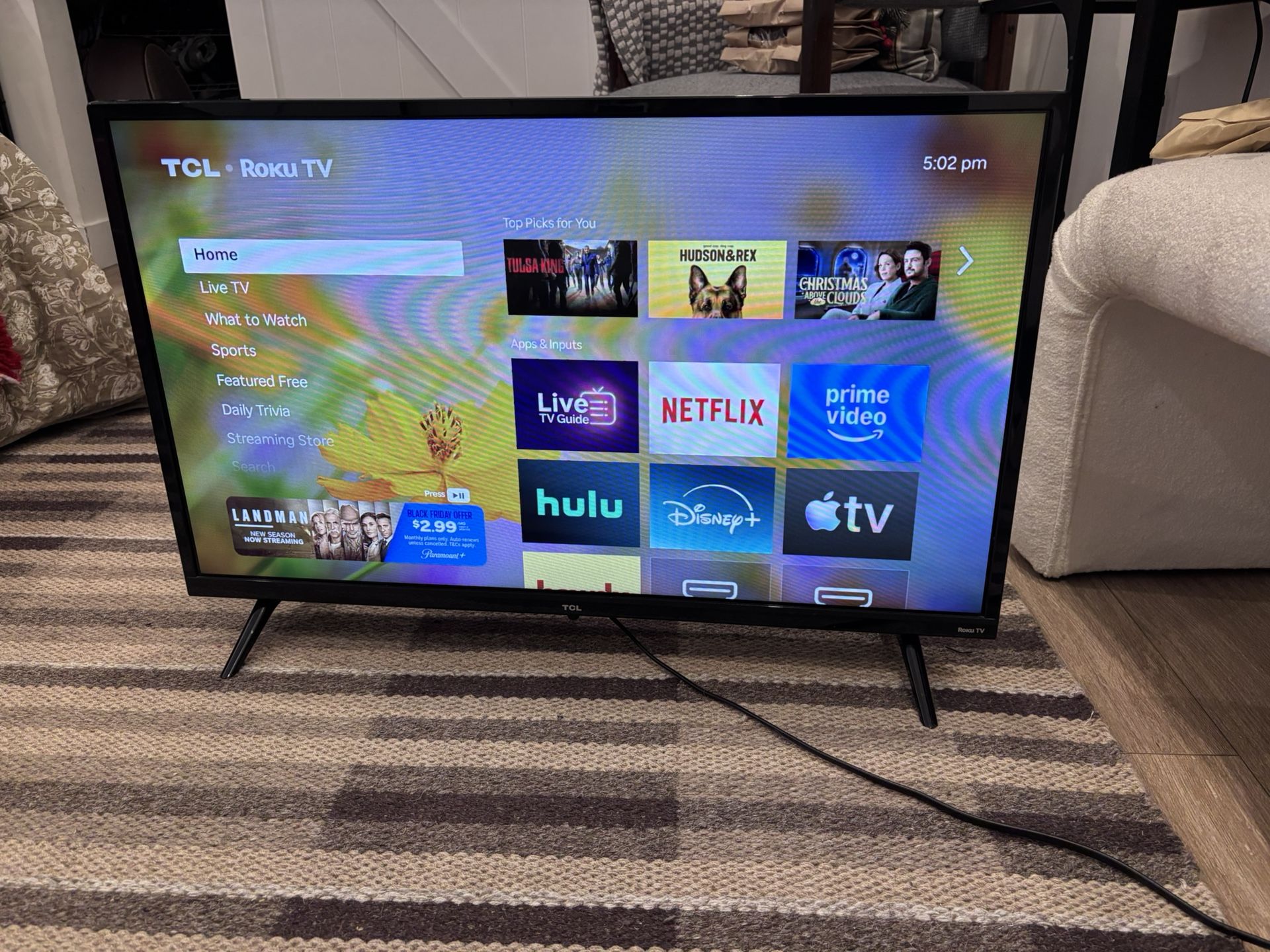 TLC Roku 32” TV