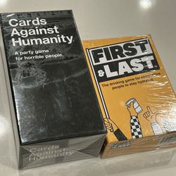Cards Against Humanity And First & Last