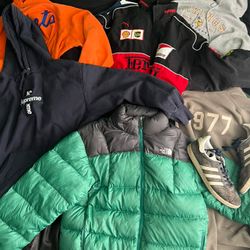 Lot of Vintage and Modern Streetwear Clothes 