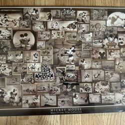 Mickey Mouse Monochrome Film Collection Jigsaw Puzzle