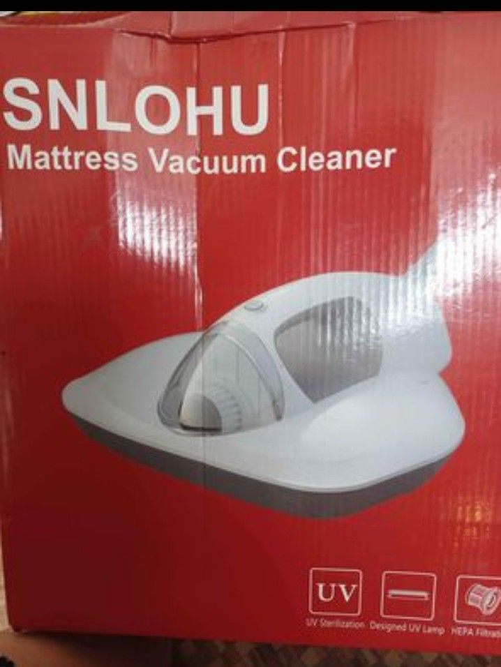 Tisarja Mattress Vacuum Cleaner - UV Handheld Bed Vacuum with HEPA and 12KPa Powerful Suction, Effec