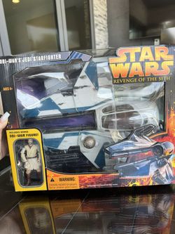 STAR WARS OBI-WAN'S JEDI STARFIGHTER TOYS R US EXCLUSIVE REVENGE OF THE SITH